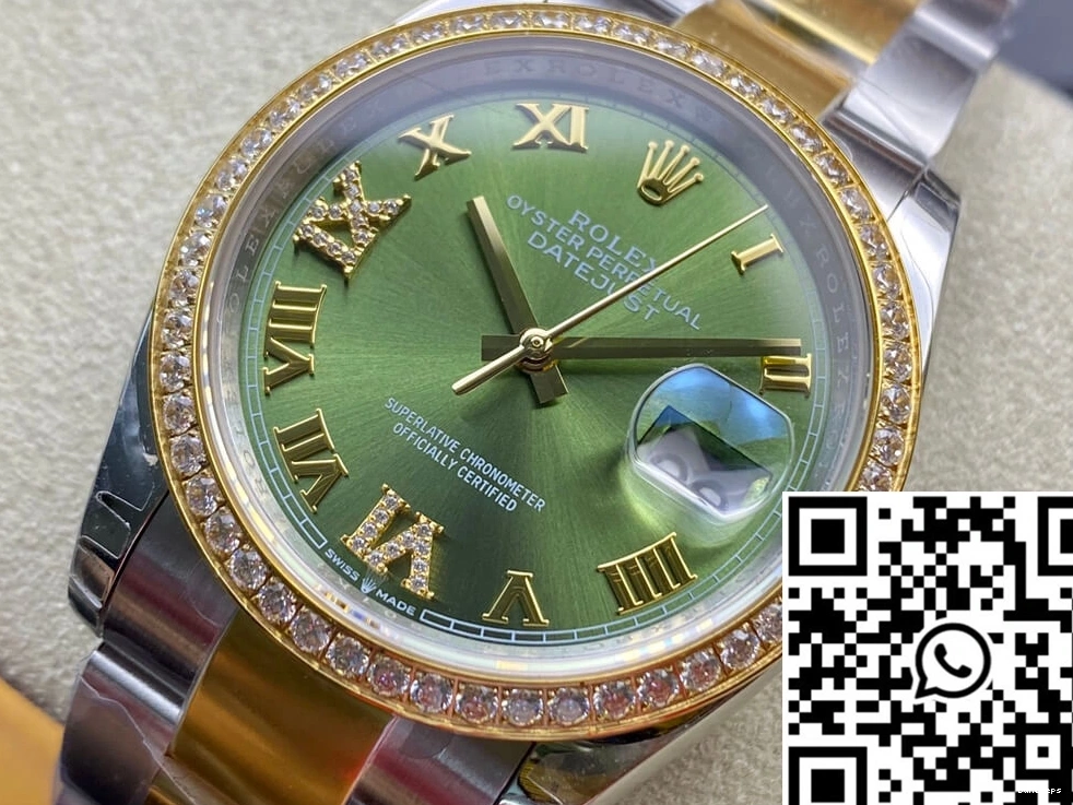 Datejust Bezel M126283RBR-0012 Diamond-set Factory EW Rolex 1001